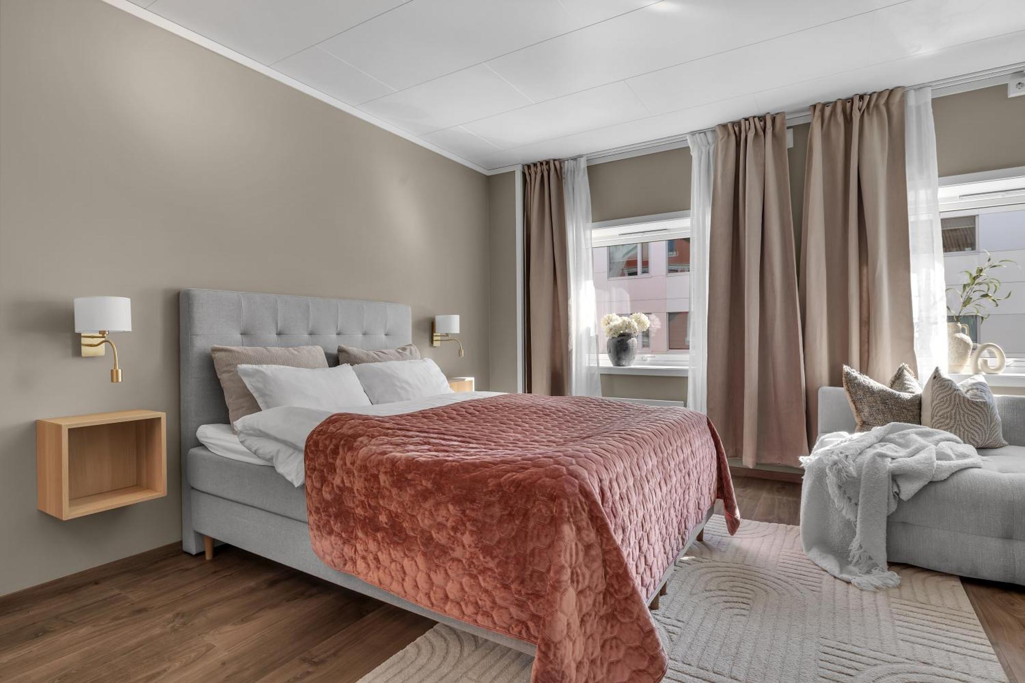 Supercentral City Apartment Eik Tromso Bagian luar foto